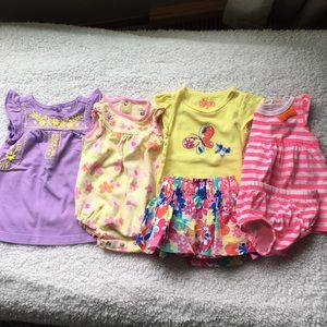 Lot of baby girl summer clothes